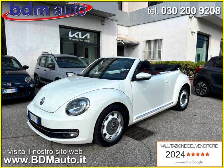 VOLKSWAGEN Maggiolino Cabrio 1.6 TDI DSG Design *XENO *NAVI *PARK PILOT